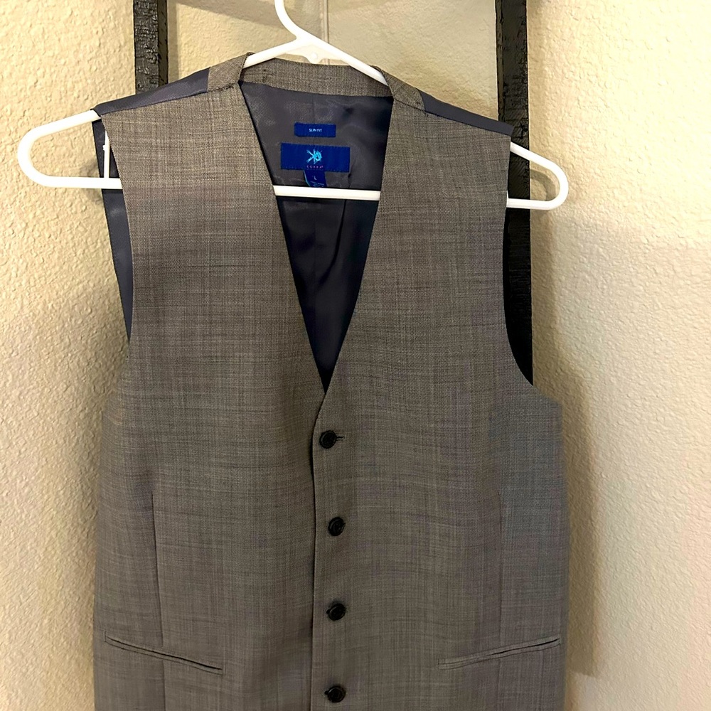 Egara Gray Dress Vest